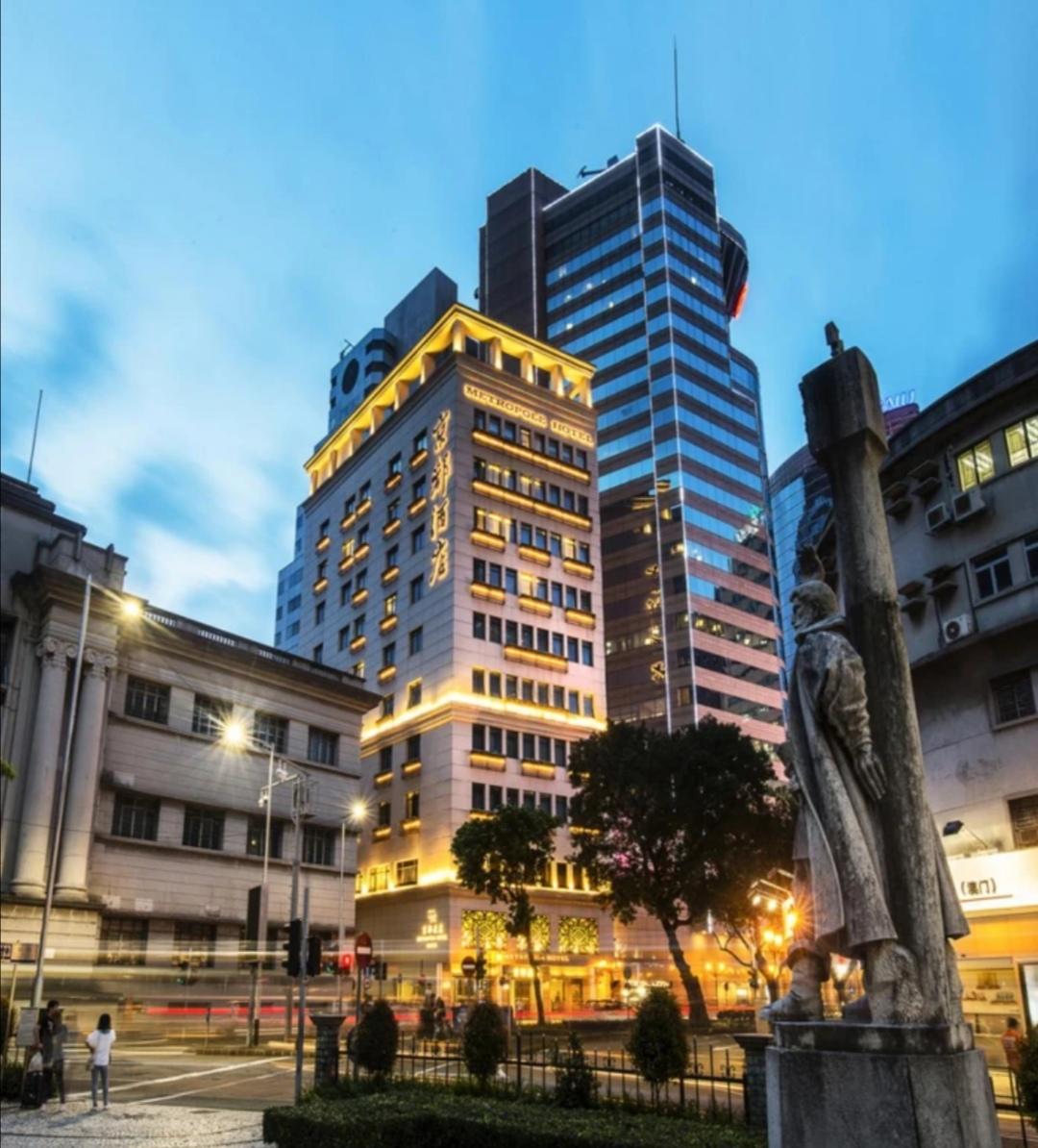 מקאו Hotel Metropole מראה חיצוני תמונה